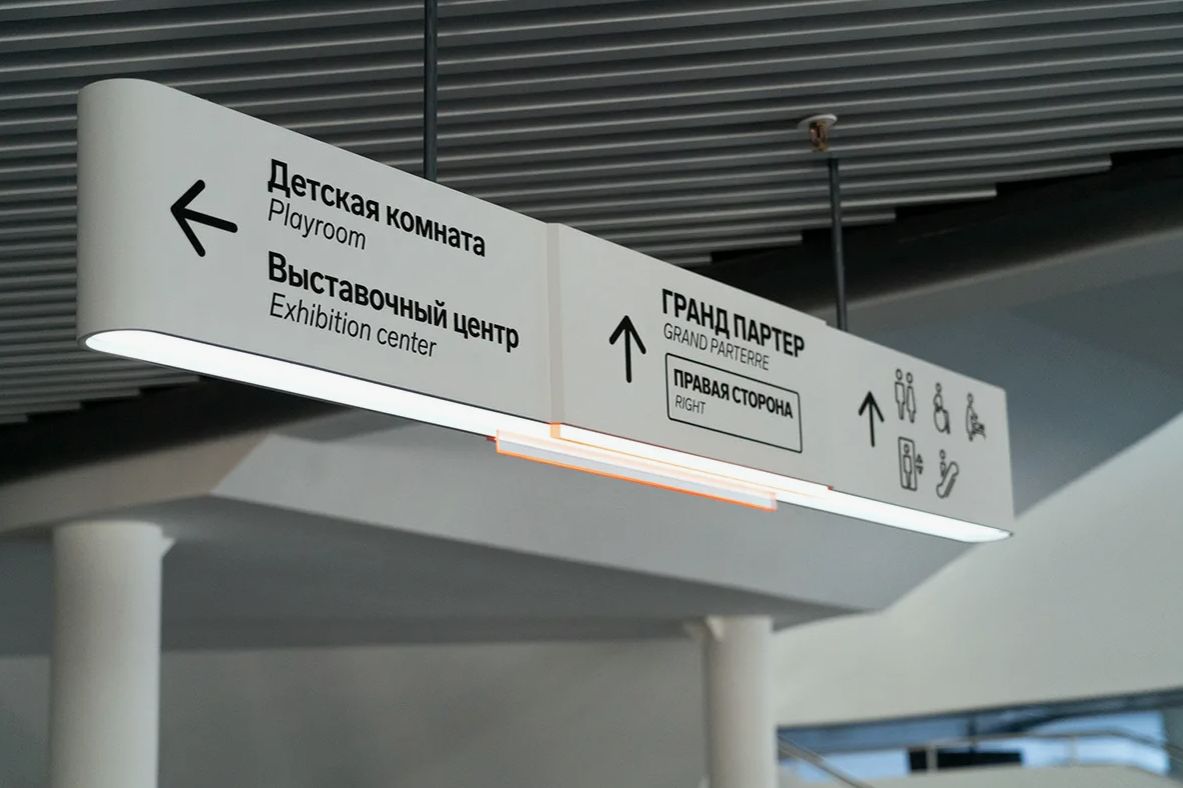 Навигационные указатели для помещений в Минске под заказ